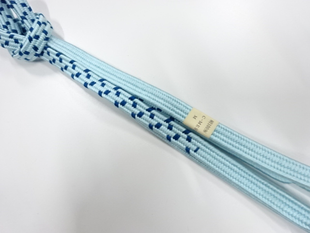 未使用品　正絹　手組帯締め